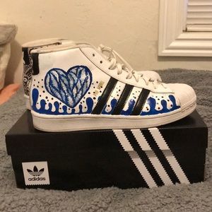 Adidas customs hand painted
